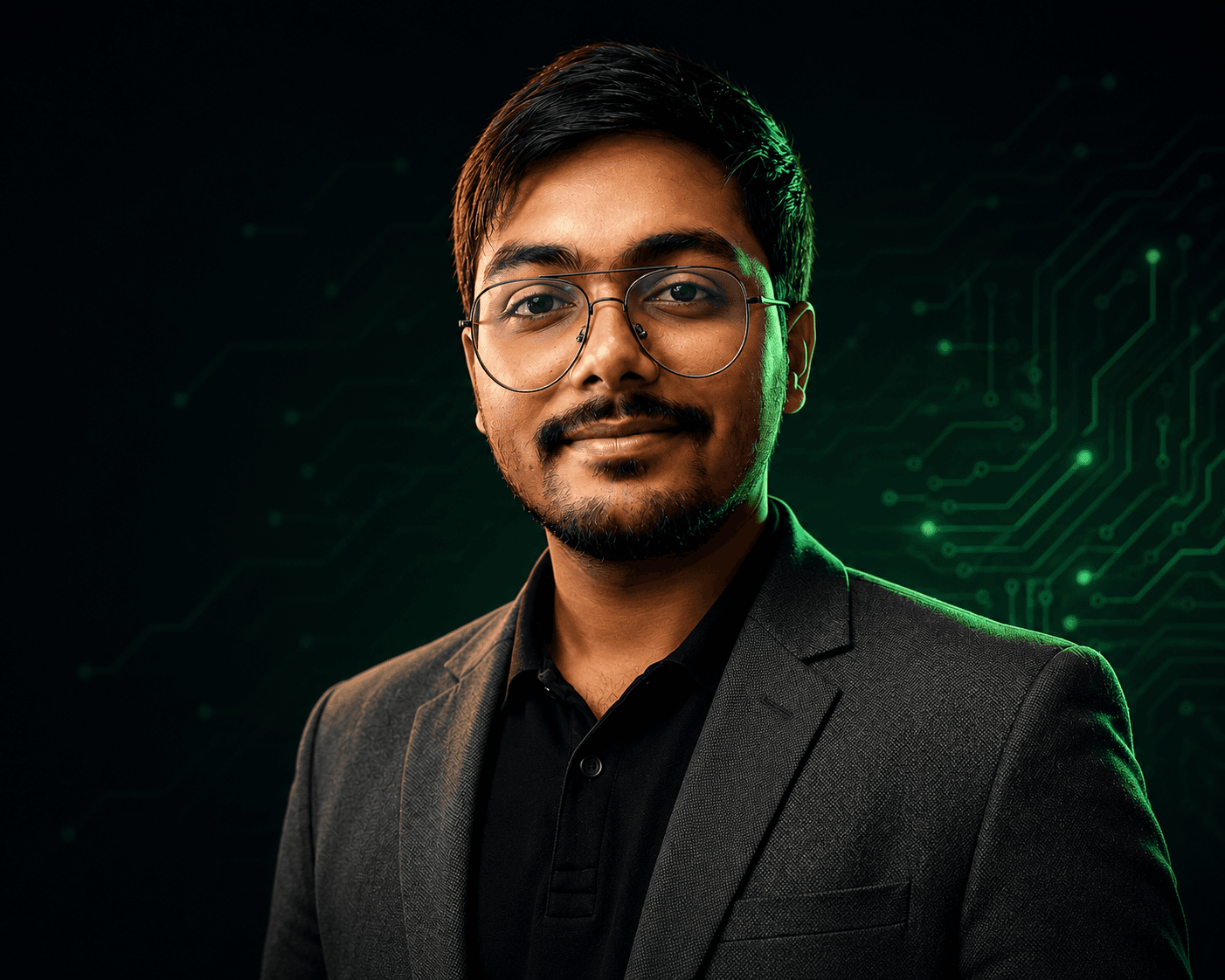 Netai Chand Samanta — professional portrait